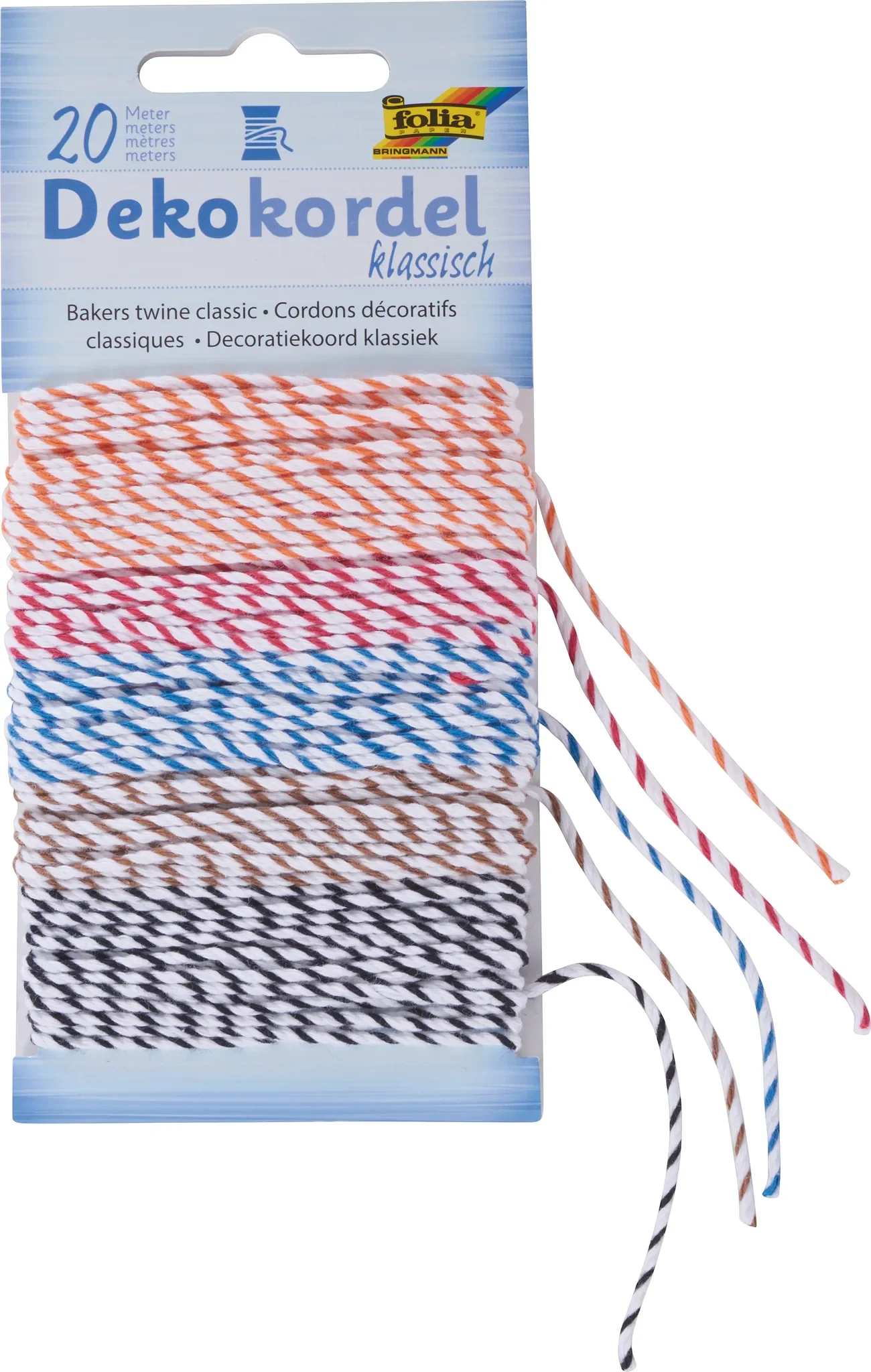 Deko-Kordeln klassisch matt – 5 Farben, 2,0 mm